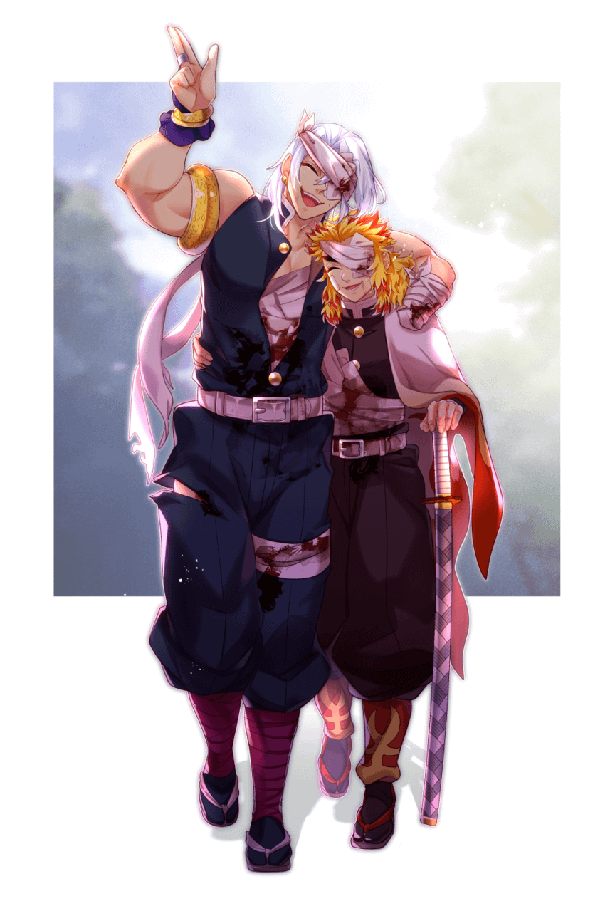 If only this could've happened (Tengen and Rengoku) by きな