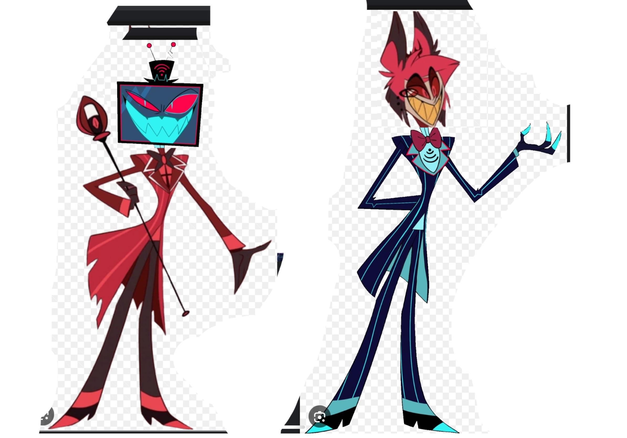 Is it just me or do alastor and vox have the same outfit?