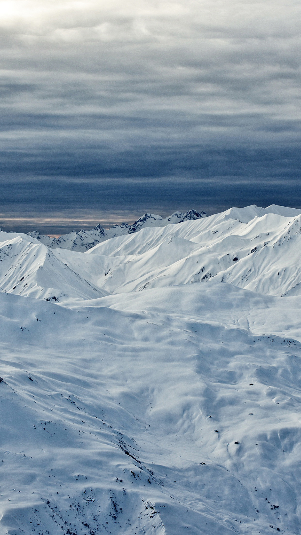 winter snow mountain white nature