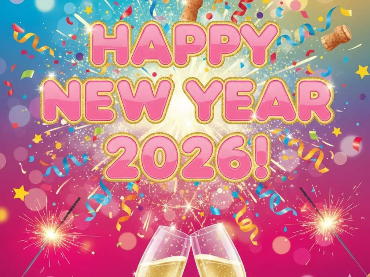 Happy New Year 2026 Wishes: Best quotes, greetings messages, Insta & WhatsApp status to share with loved ones Economic Times