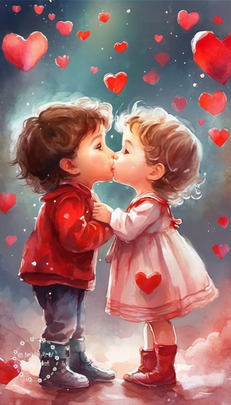 Valentines Kiss Wallpapers - Wallpaper Cave