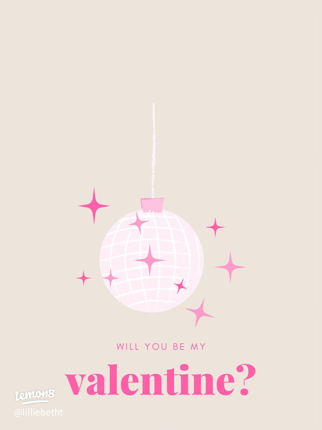 Charming Preppy Valentine's Day Wallpaper for Your Phone