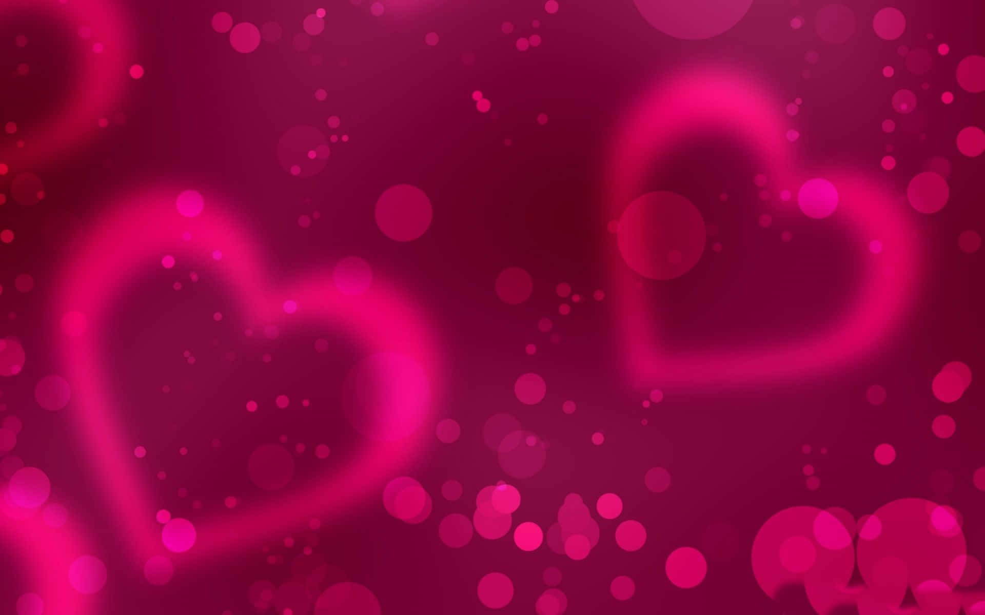 Download Embrace the Sweetness of Love on Pink Valentine's Day Wallpaper
