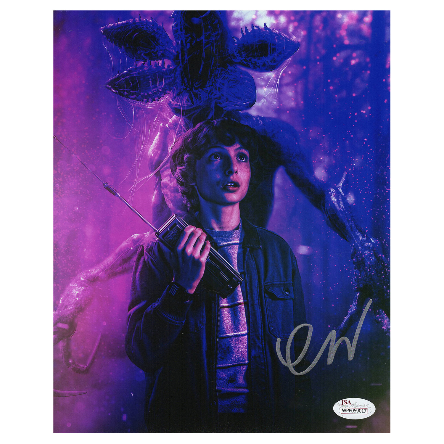 Signed Photo // Stranger Things Mike Wheeler // Finn Wolfhard Culture Icon & Legends of Modern