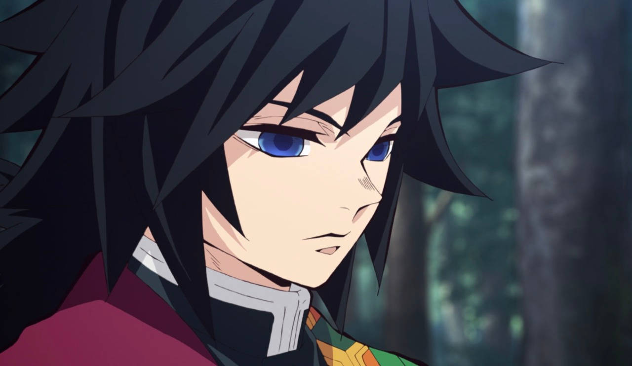 Download Giyu Tomioka Side Profile Wallpaper