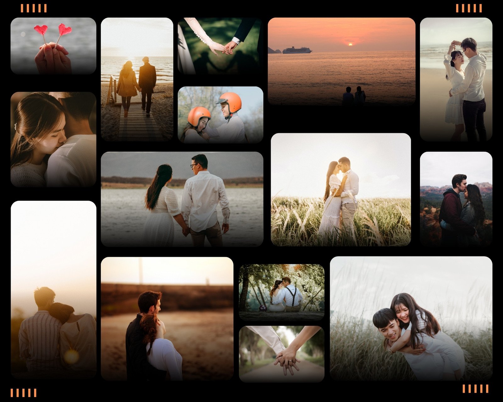 love photo collage