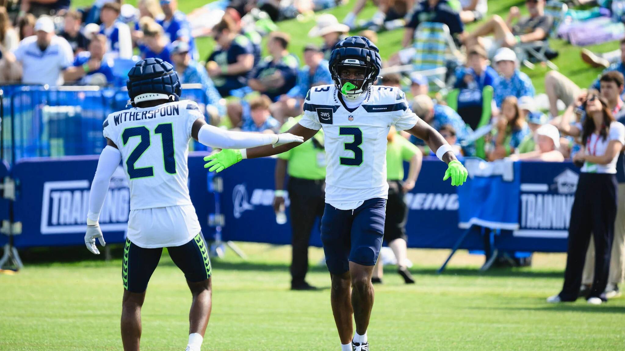 Nick Emmanwori thrills at Day 8 of Seahawks training camp