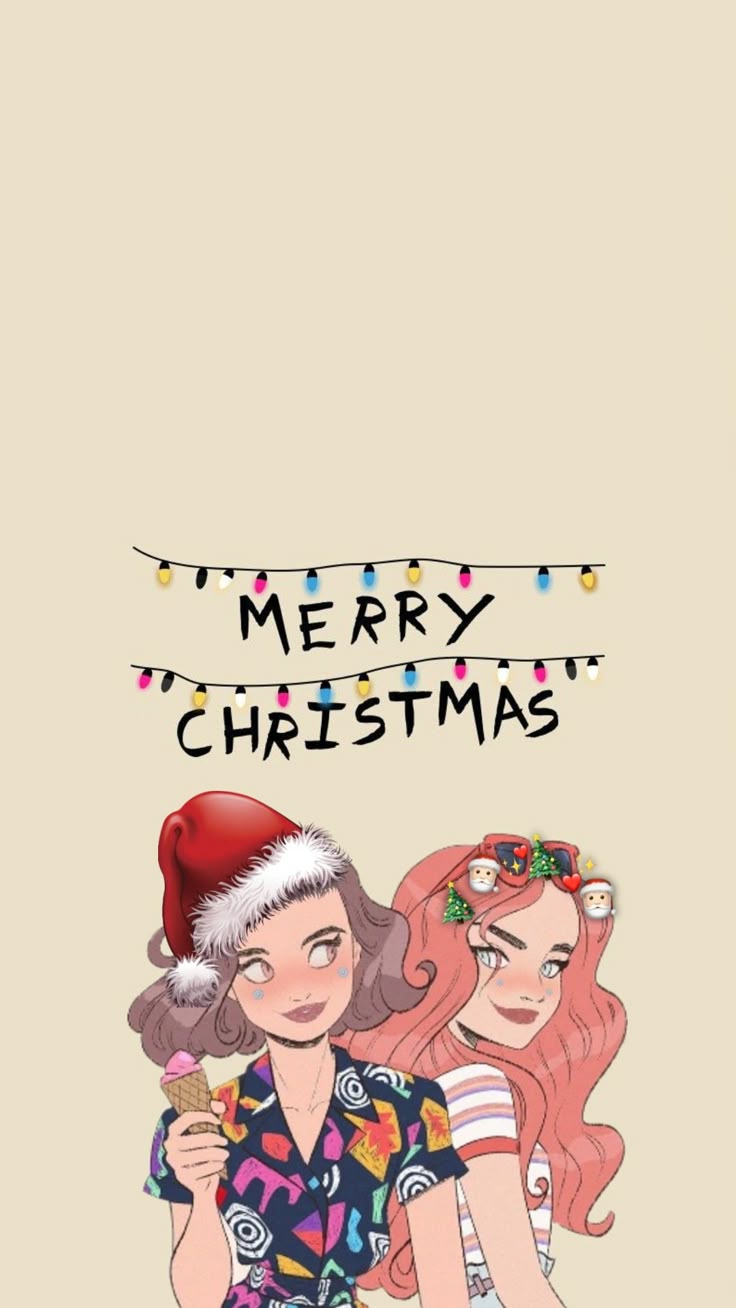 Stranger things Christmas wallpaper