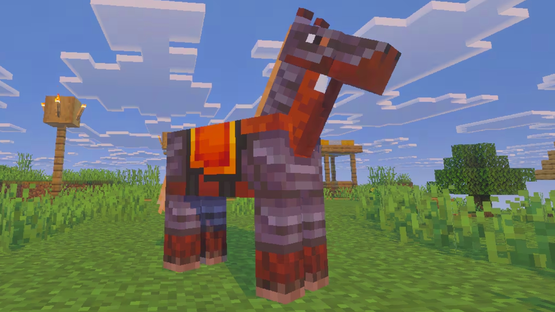 Minecraft Mounts of Mayhem is here, showering you in new mobs and adding one of its most lethal weapons ever