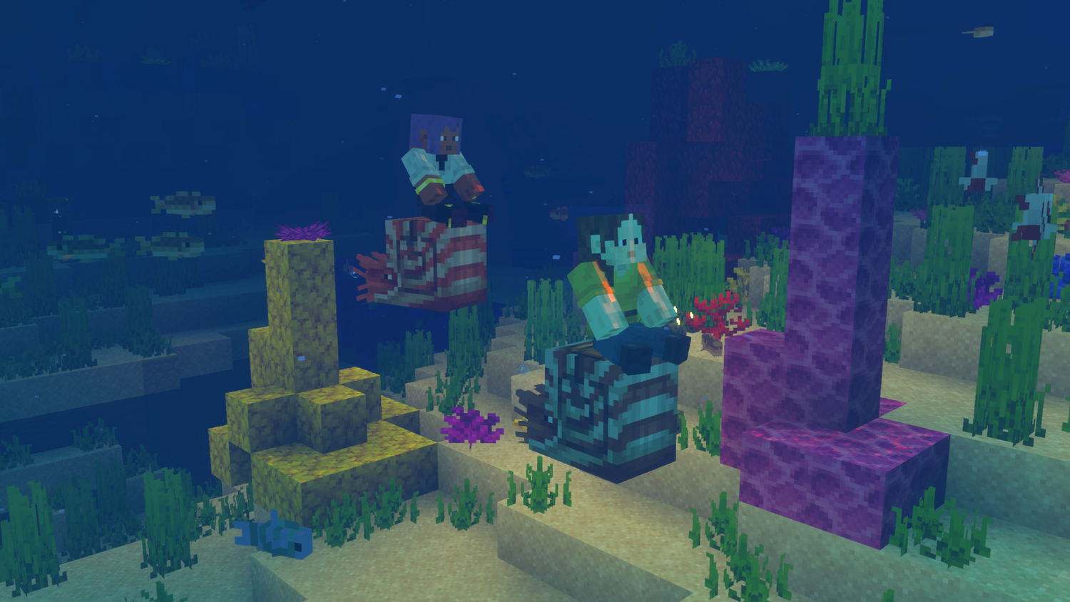 Minecraft's Mounts of Mayhem drop brings spears, new zombies, and the nautilus