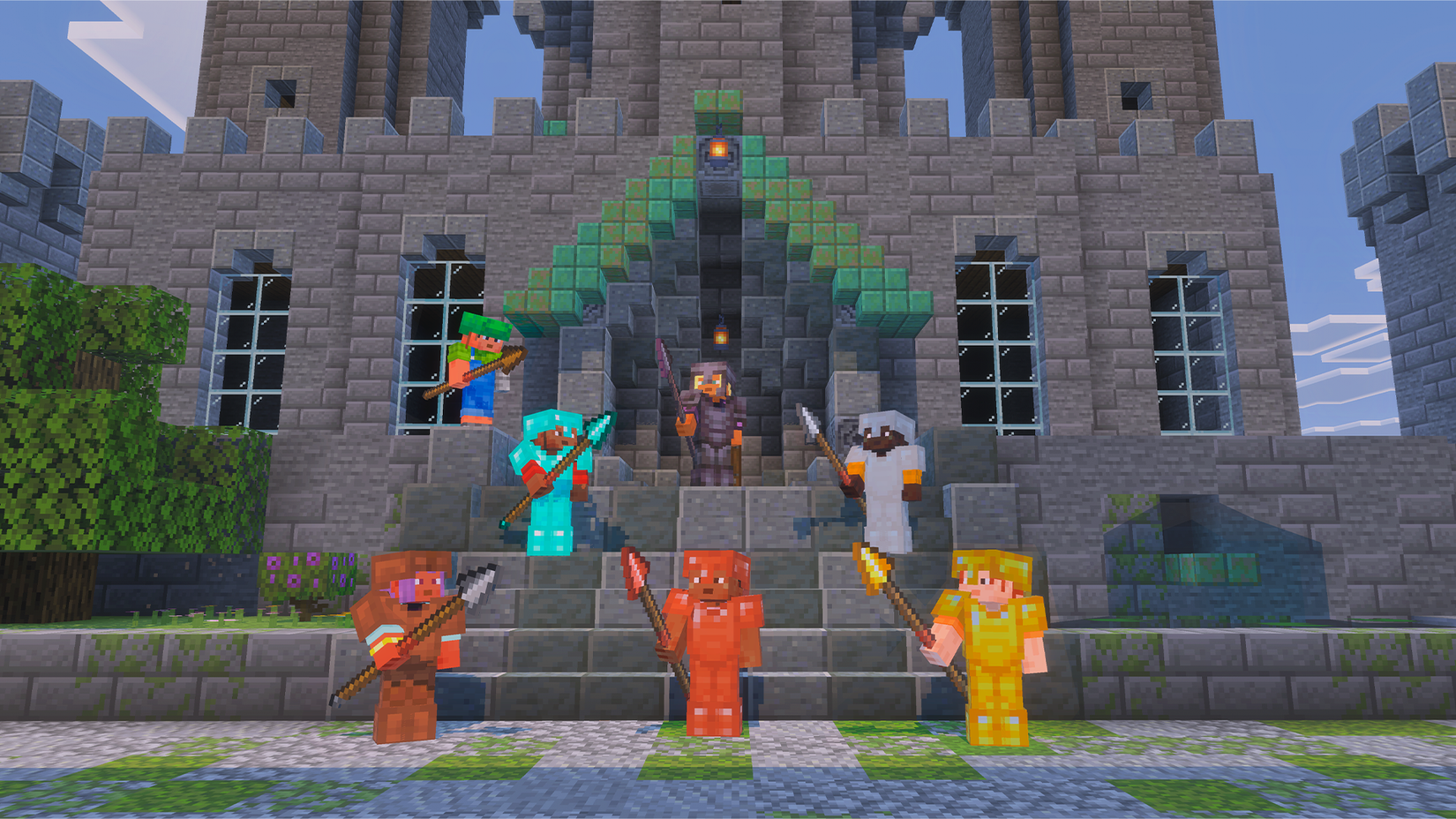 Minecraft's Mounts of Mayhem drop brings spears, new zombies, and the nautilus