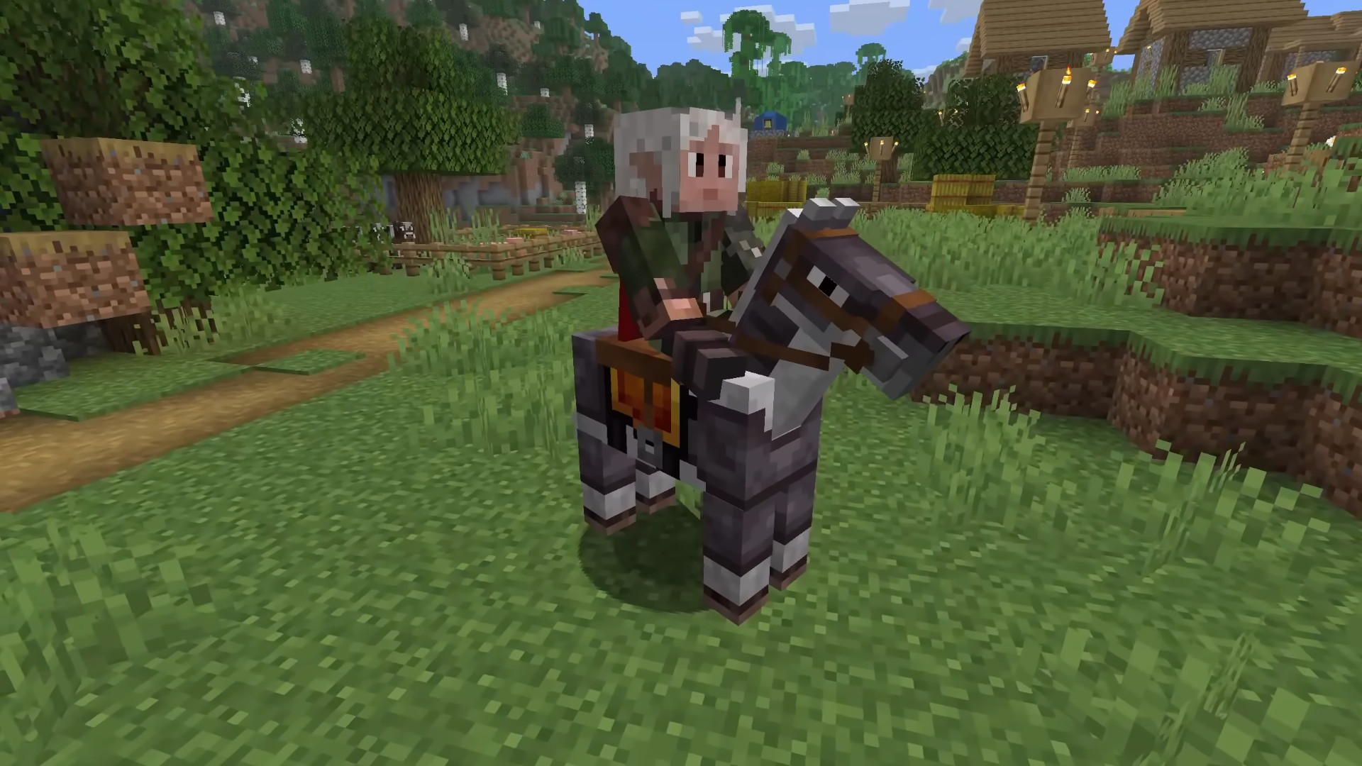 Minecraft Mounts Of Mayhem Will Finally Let You Give Your Horse The Armor It Deserves: A Top Tier Netherite Suit