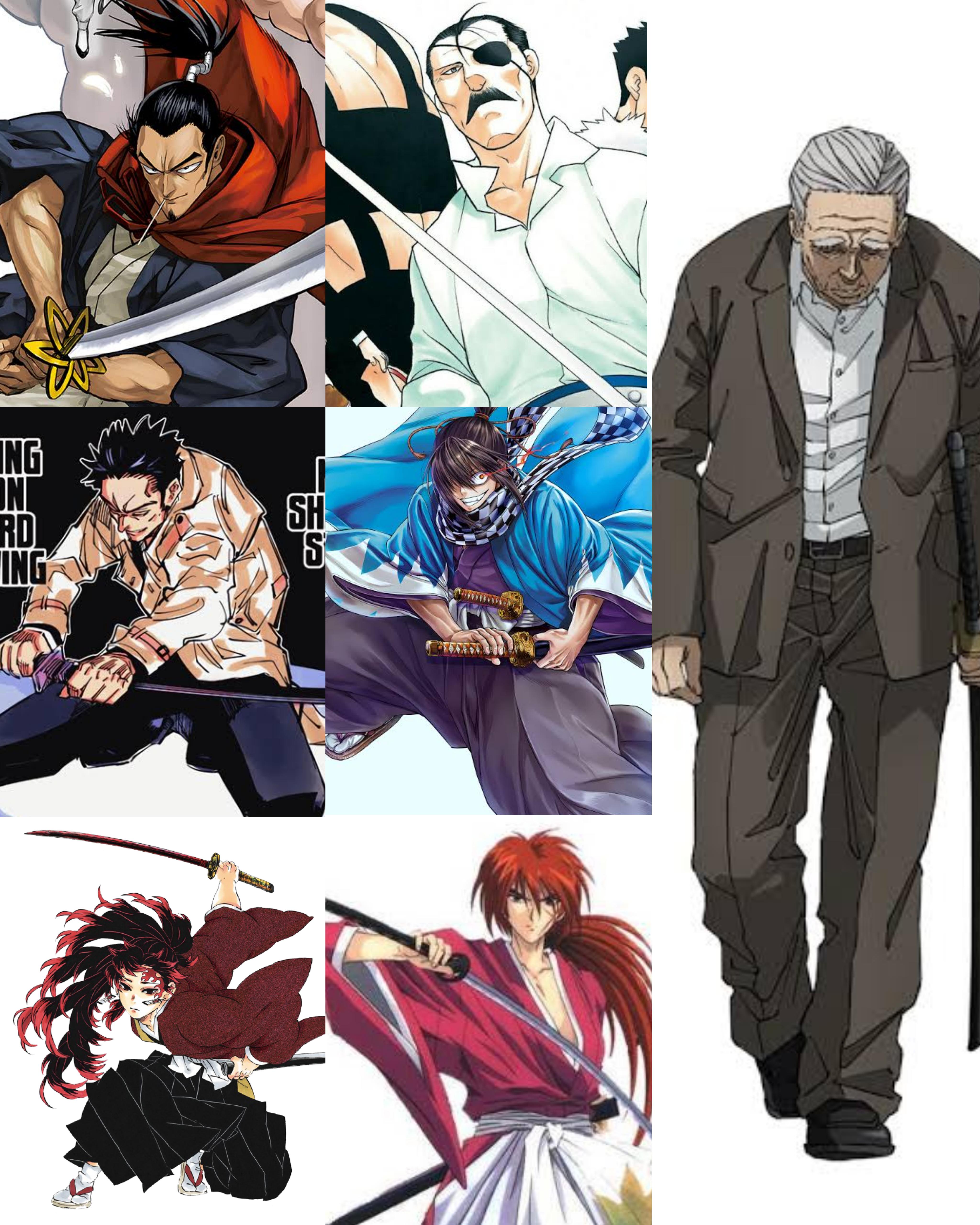 How good is Takamura's swordsmanship skill compared to them? Takamura runs the gauntlet, only swordskill, does he solo?