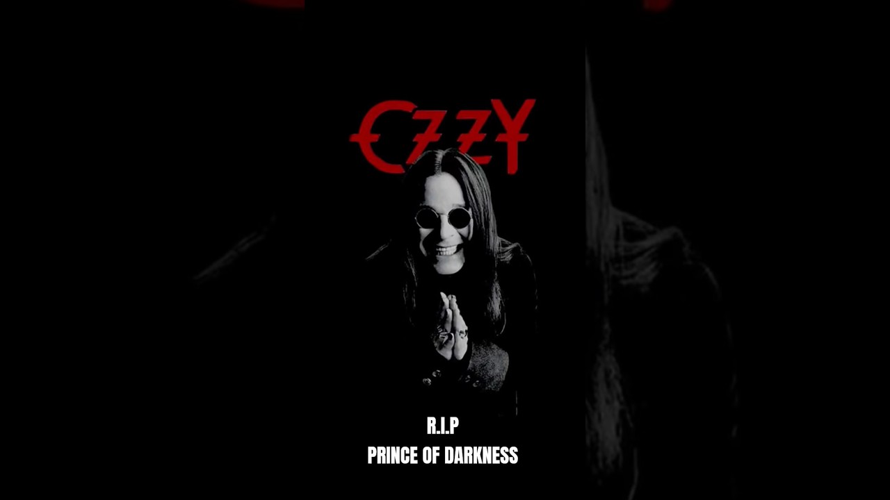 R.I.P PRINCE OF DARKNESS #ozzyosbourne #ozzy #rip #blacksabbath #backtothebeginning
