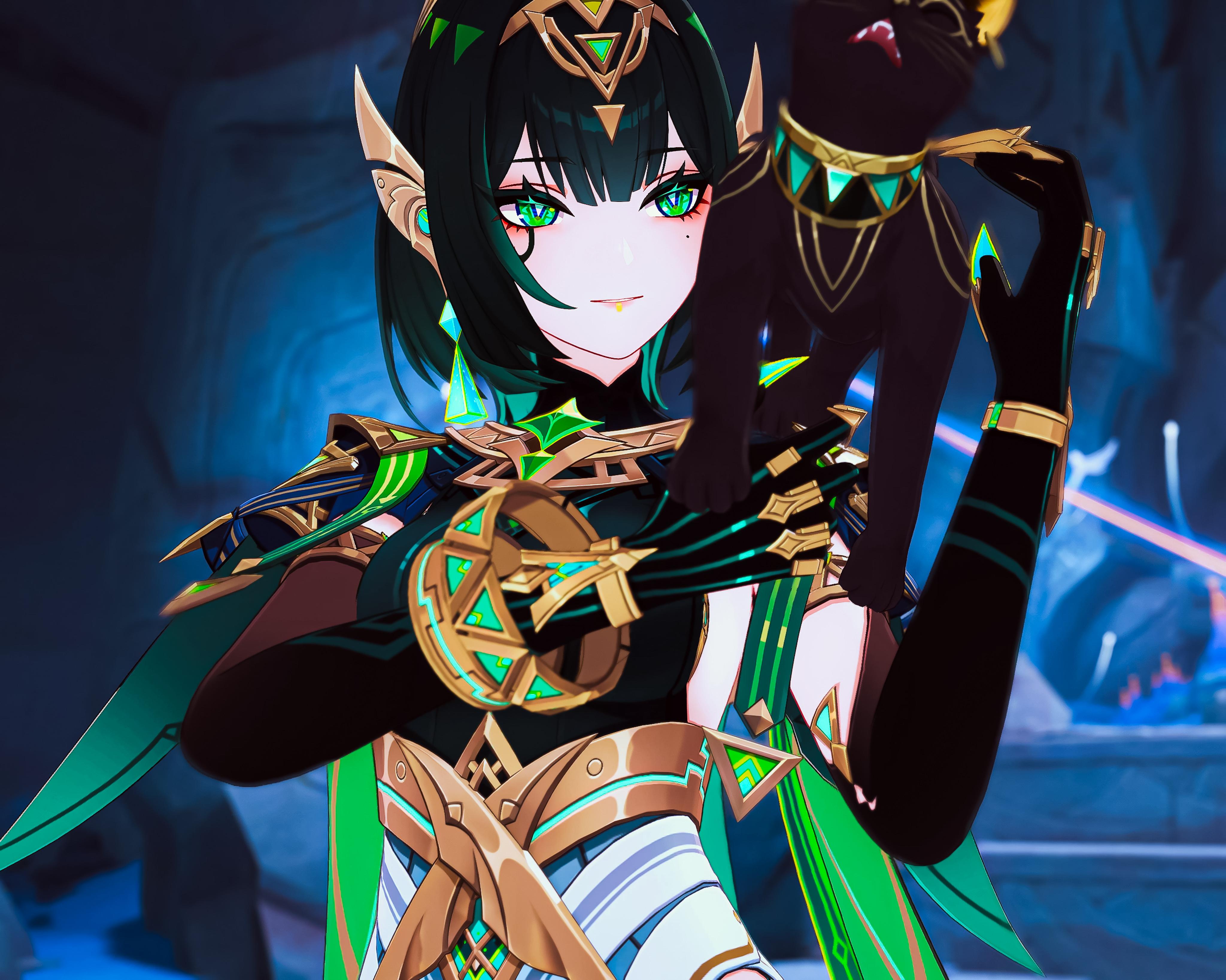 Color Graded Nefer Wallpaper, Graded By Me, R Genshin_Impact