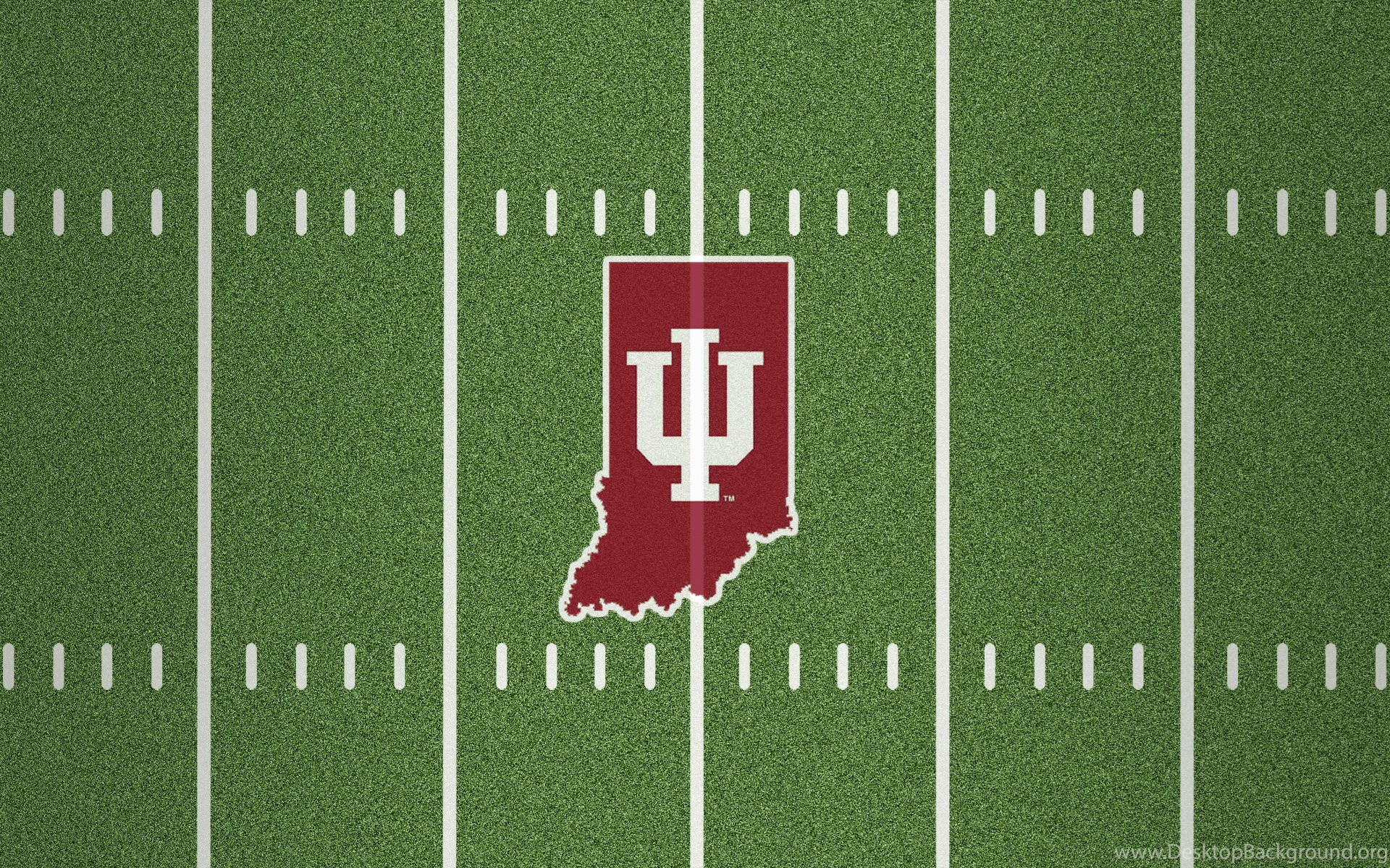 Download Indiana Hoosiers Map Logo Field Wallpaper
