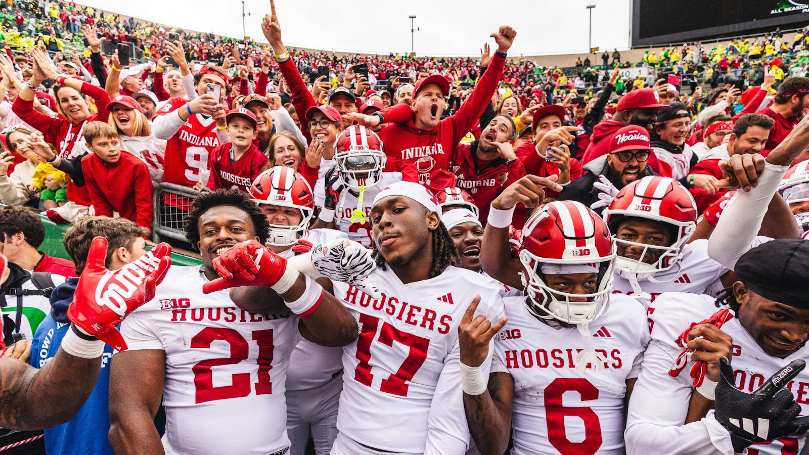 Photos: No. 7 Indiana 30, No. 3 Oregon 20 Hoosier Network
