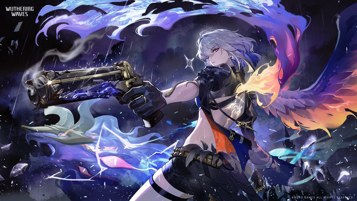 Wuthering Waves Wallpaper Galbrena. Ready to join the hunt. New digital wallpaper featuring Galbrena are now available in two sizes! Decorate your screen and give it a fresh look