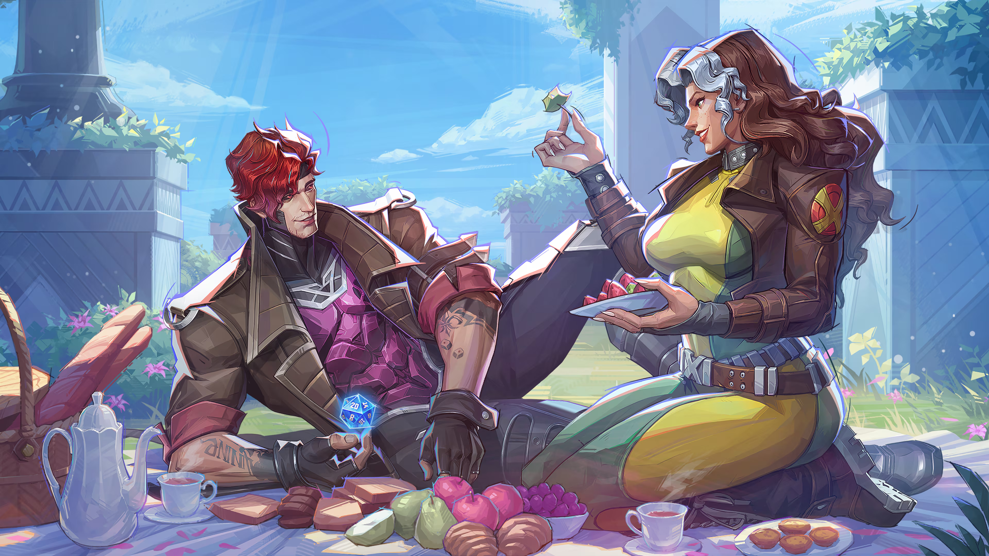 Gambit X Rogue In Marvel Rivals Wallpaper, HD Games Wallpaper, 4k Wallpaper, Image, Background, Photos and Picture