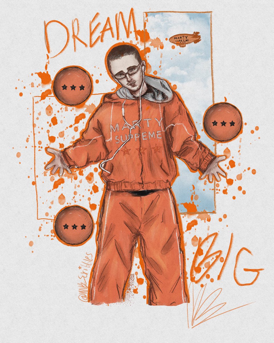 MARTY SUPREME CHRISTMAS DAY SCHWAP! #TimothéeChalamet #MartySupreme #MartySupremeChristmasDay #art #sketch #drawing #fanart