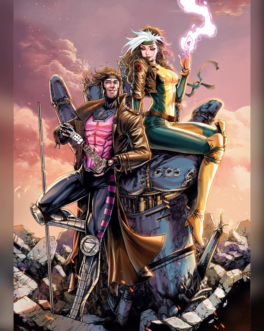 90s Gambit & Rogue