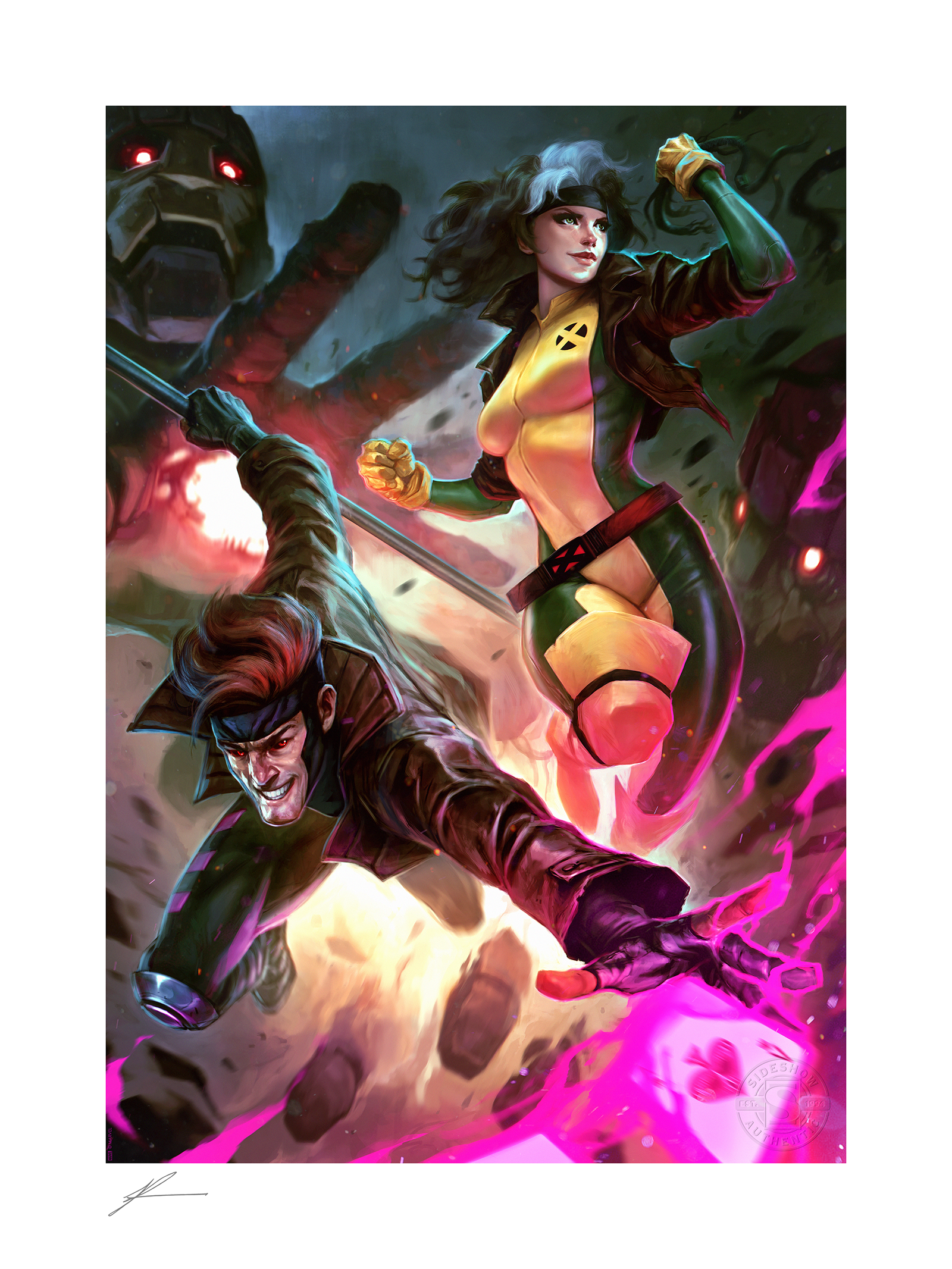 Gambit & Rogue Fine Art Print
