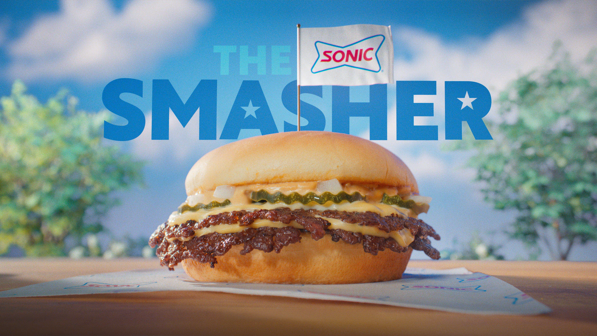 SONIC Proclaims the SONIC Smasher as America's Smashional Cheeseburger and Will Offer 1 Million for $1 During Smasher Week