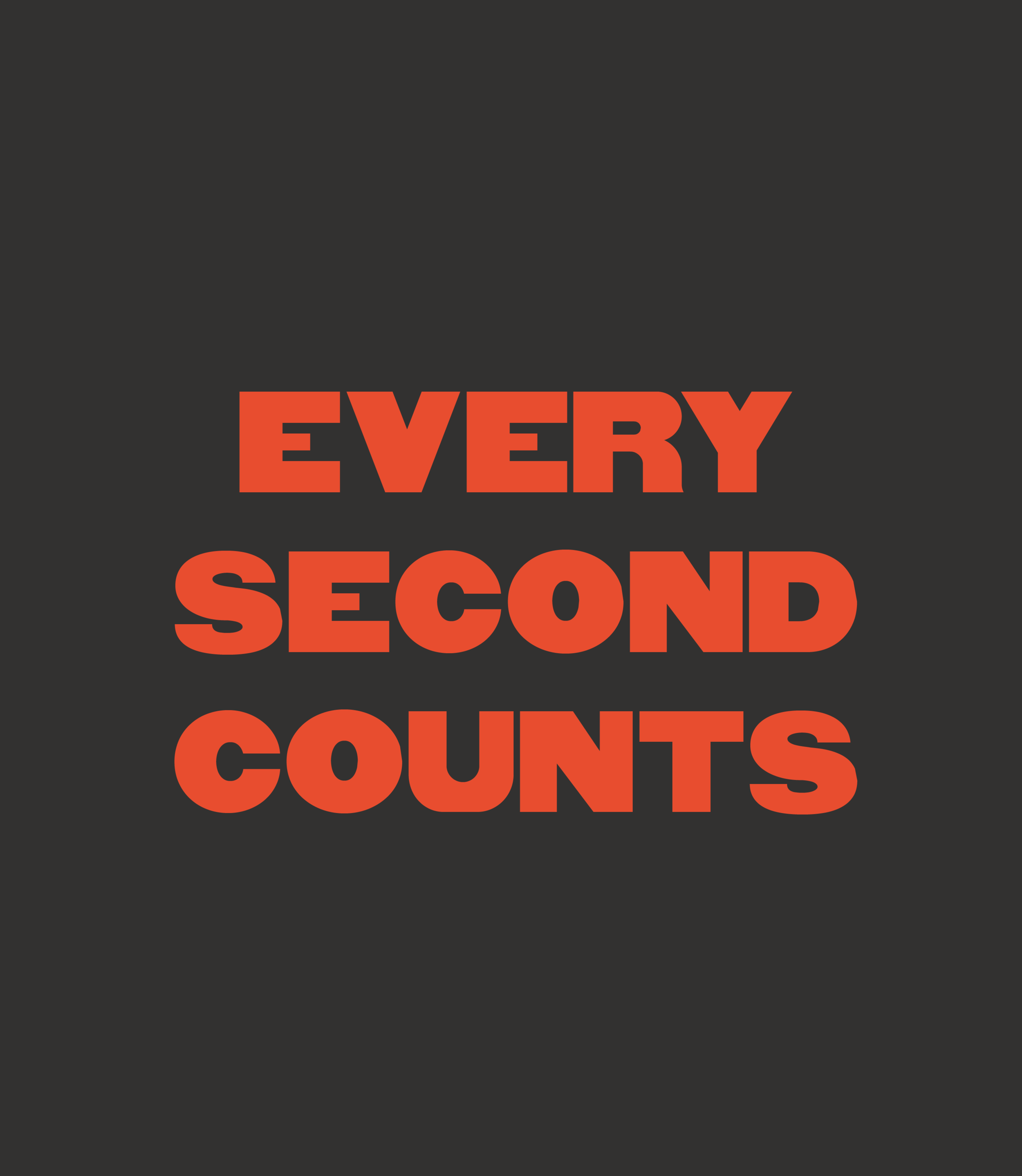 Every Second Counts