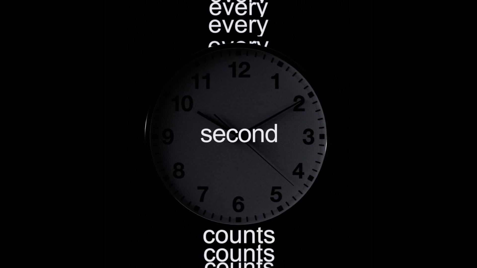 Every Second Counts