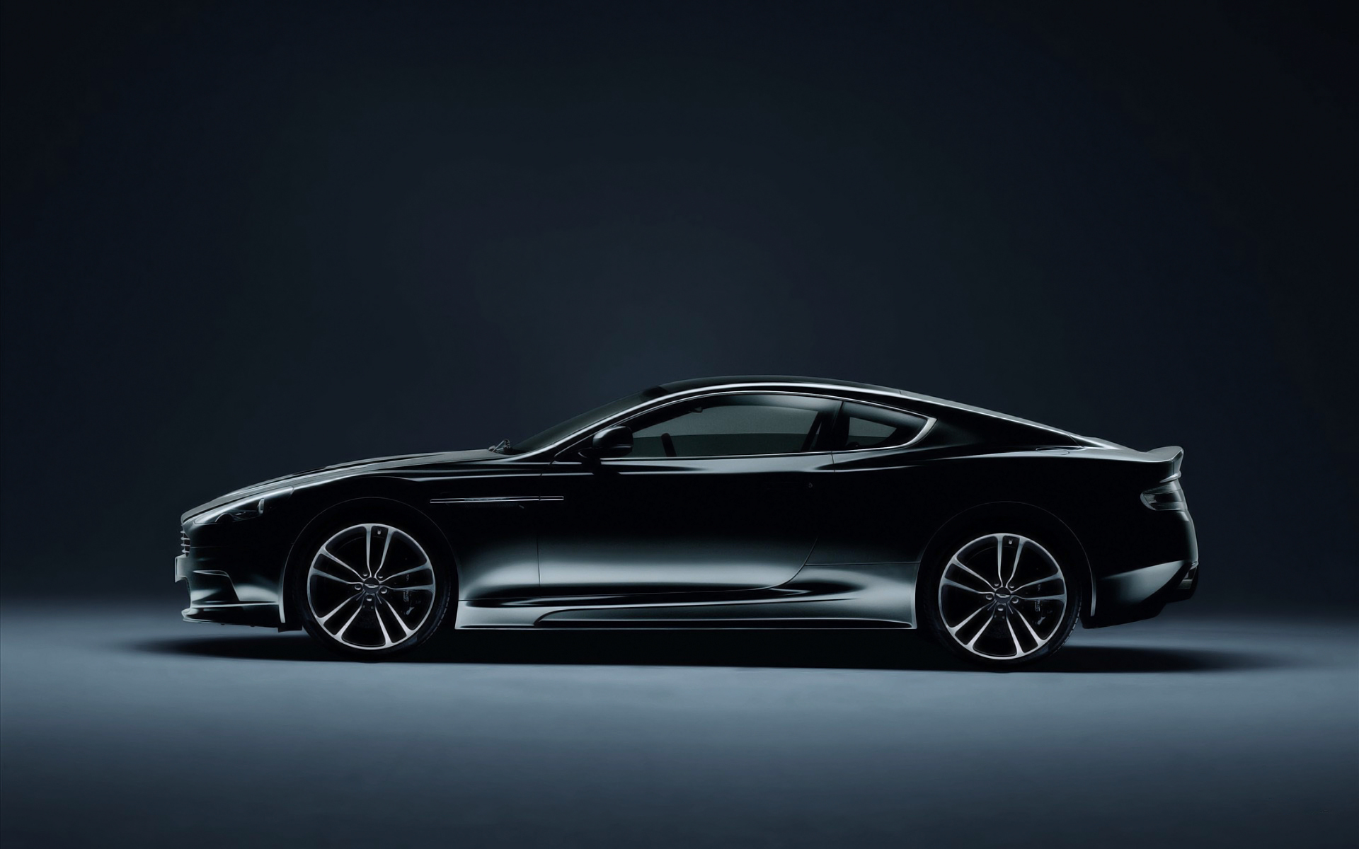 Wallpaper machine, auto, Aston Martin, black, Vantage, side view, Coupe for mobile and desktop, section aston martin, resolution 1920x1200