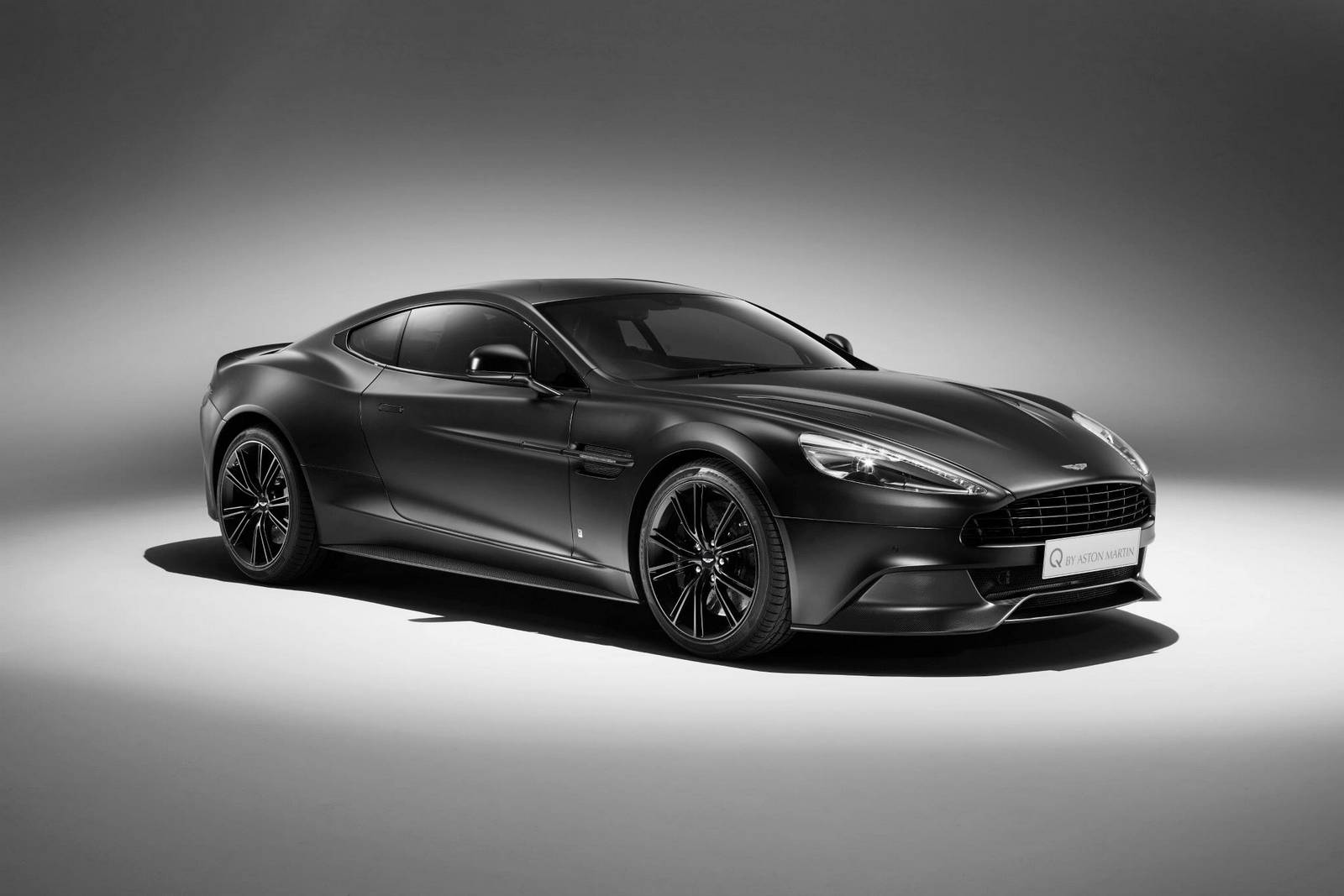 Q by Aston Martin Reveals New Jet Black Vanquish Coupe