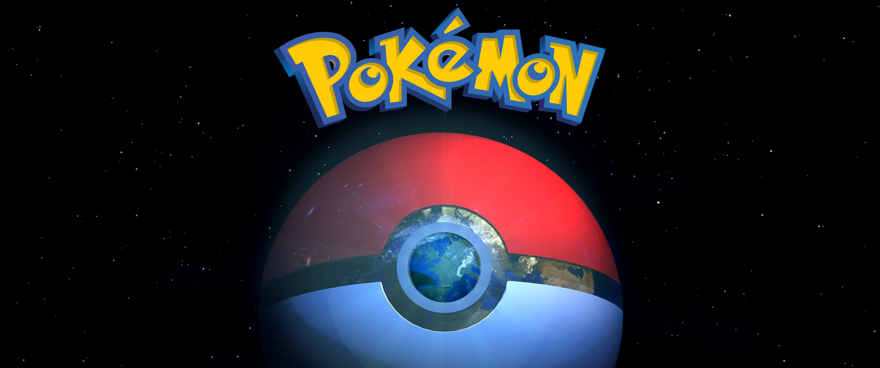 Pokemon GO Wallpaper 4K, 5K, Black background, Pokeball
