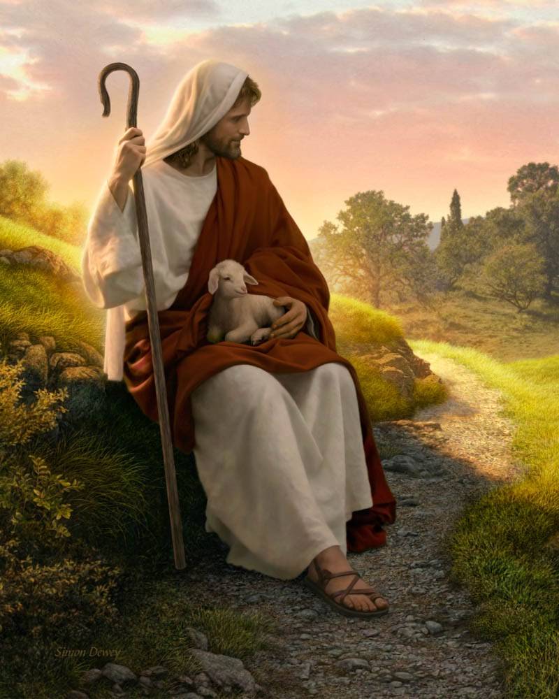 Jesus the Good Shepherd Image