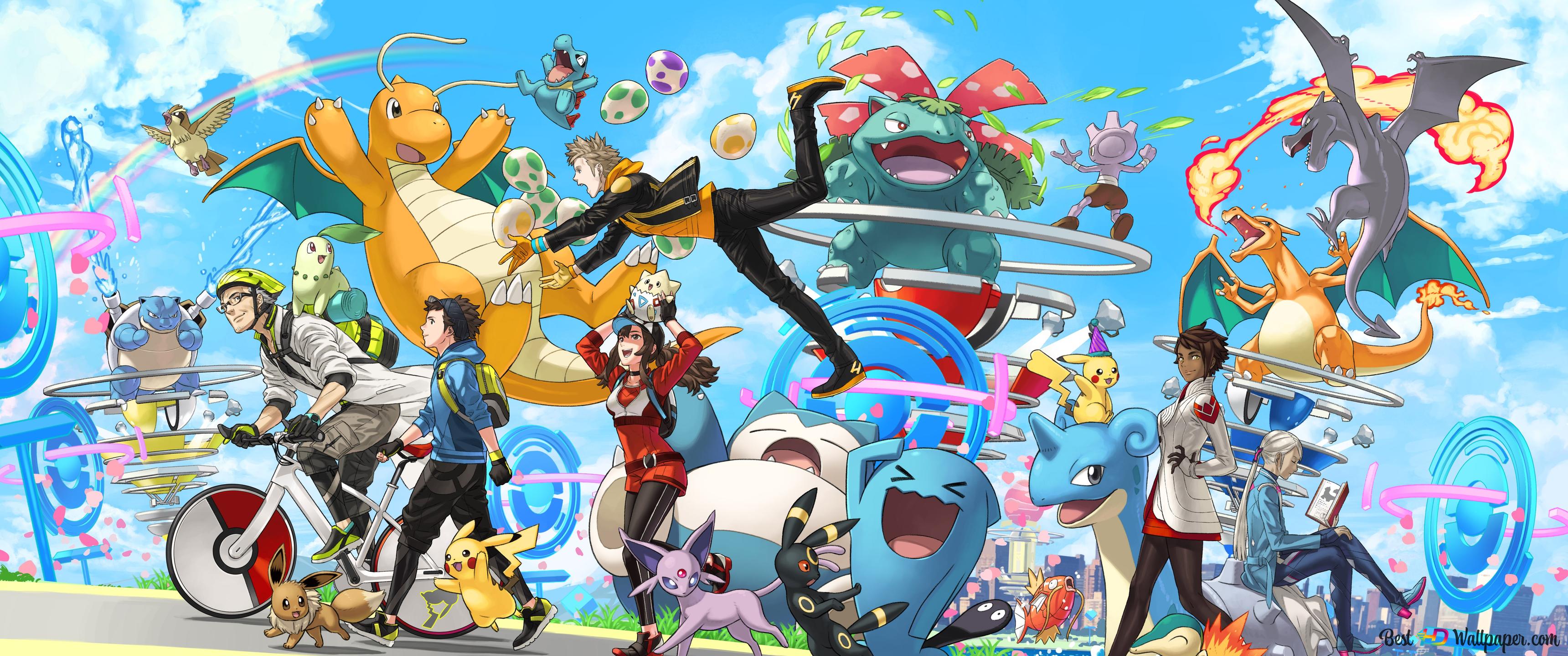 Pokemon GO, (Video Game) 6K wallpaper download