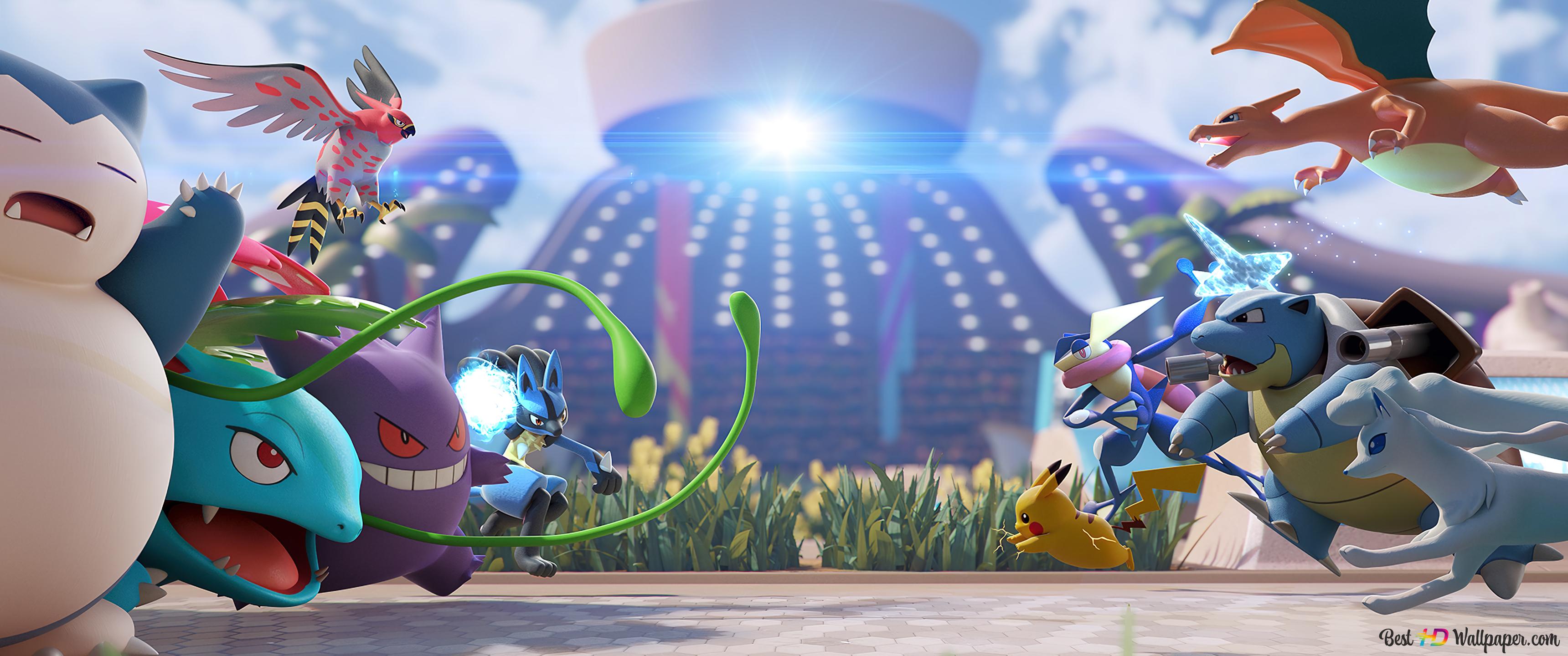 2021) Pokemon Battle Unite (Online Video Game) 4K wallpaper download
