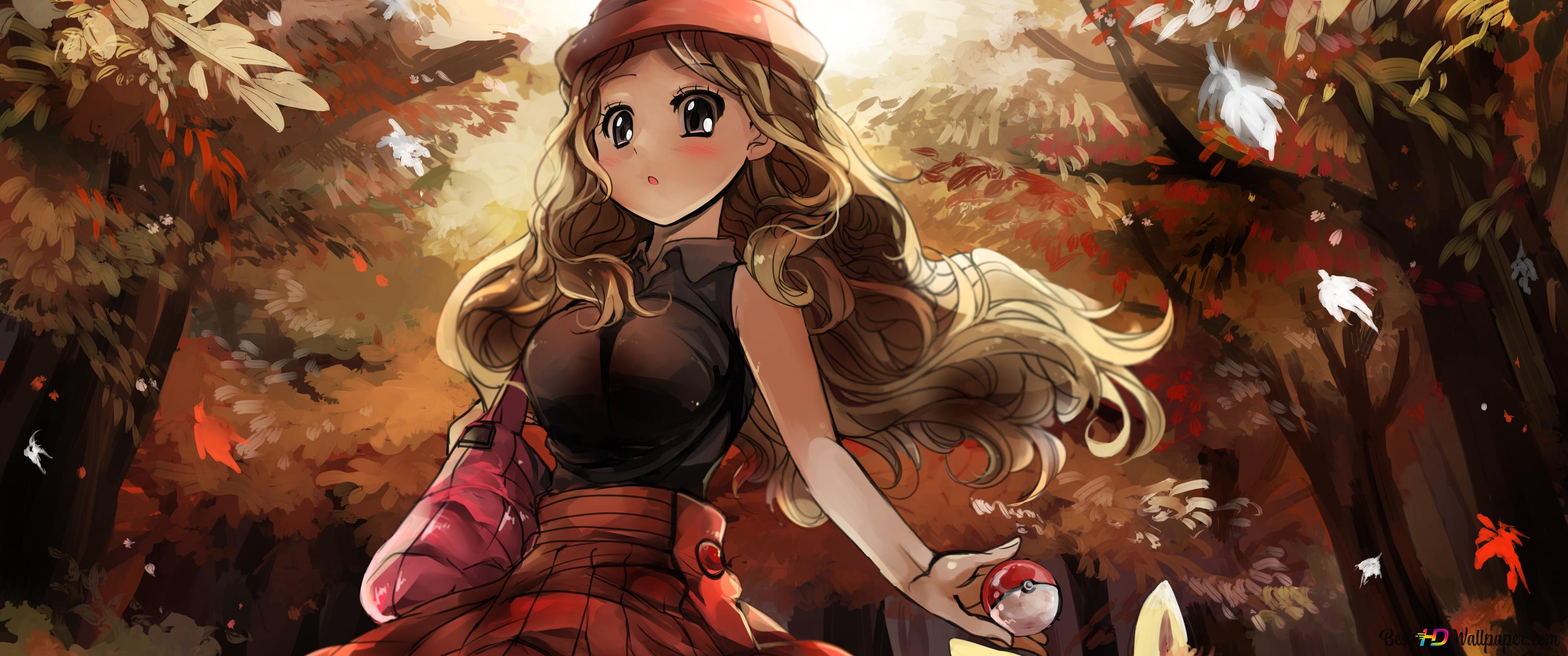 Pokemon: X and Y (Serena) 4K wallpaper download