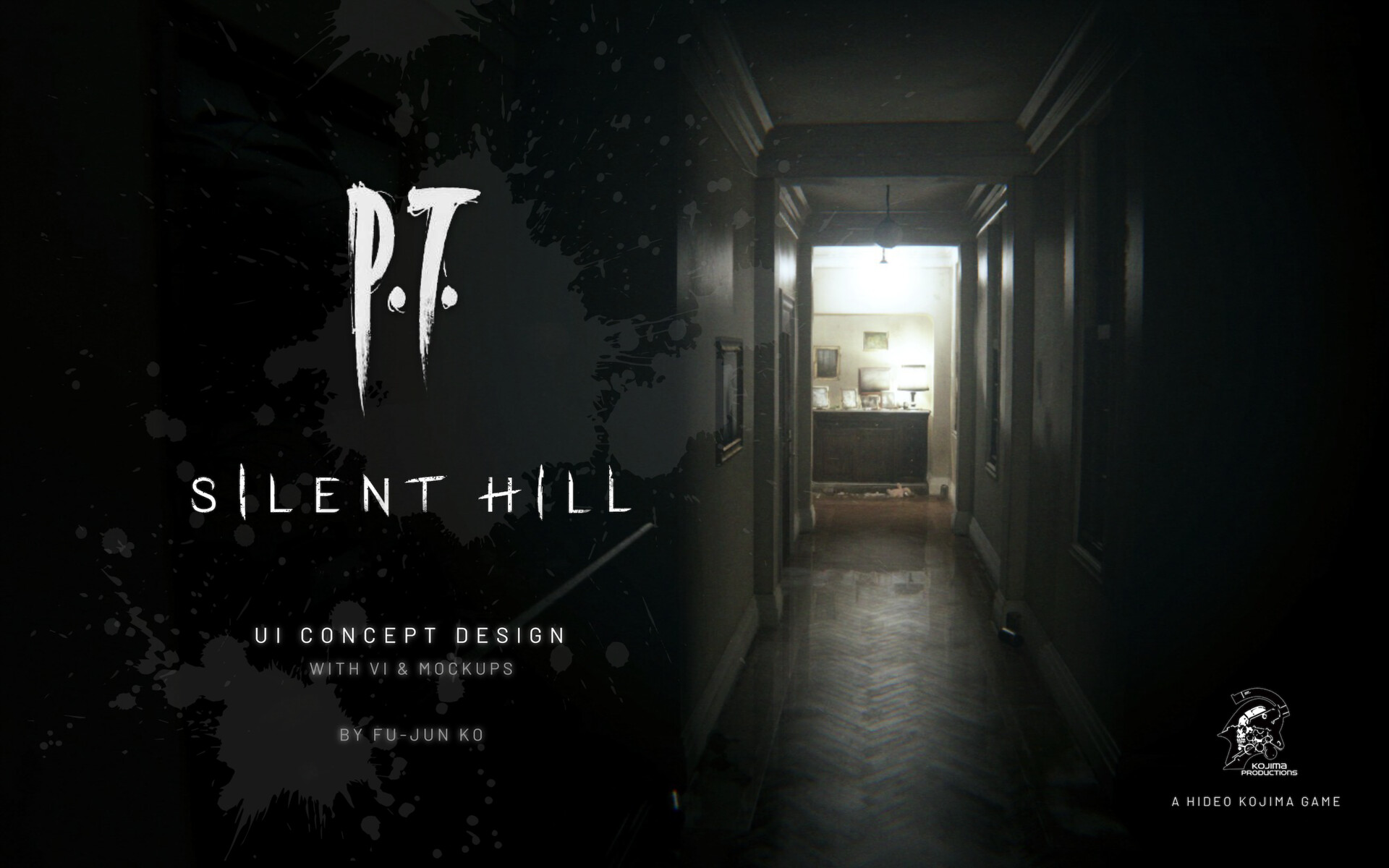 P.T. Silent Hill Game UI Concept Design