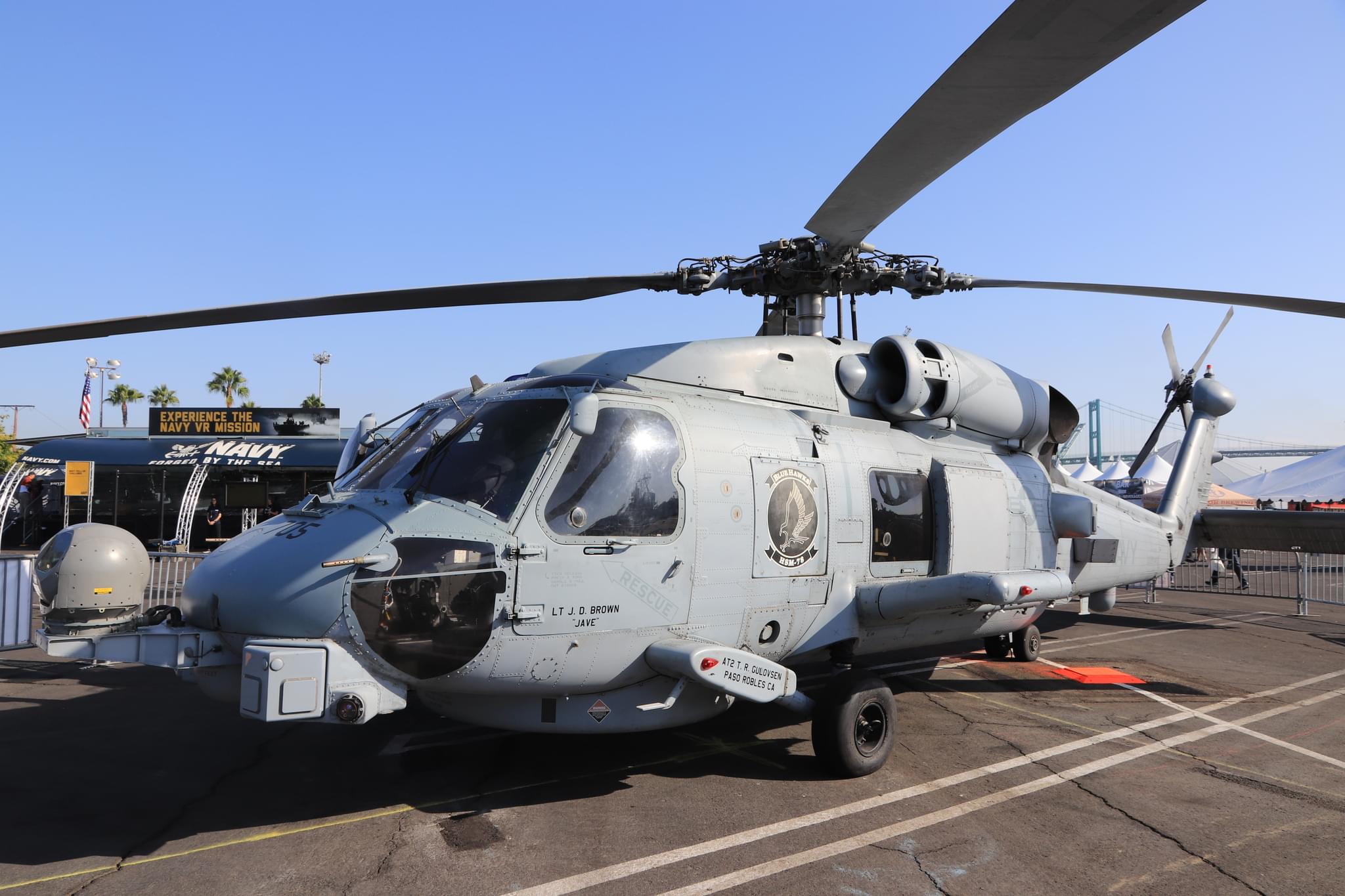 Photo Of US Navy Helicopter Sikorsky SH 60 Seahawk