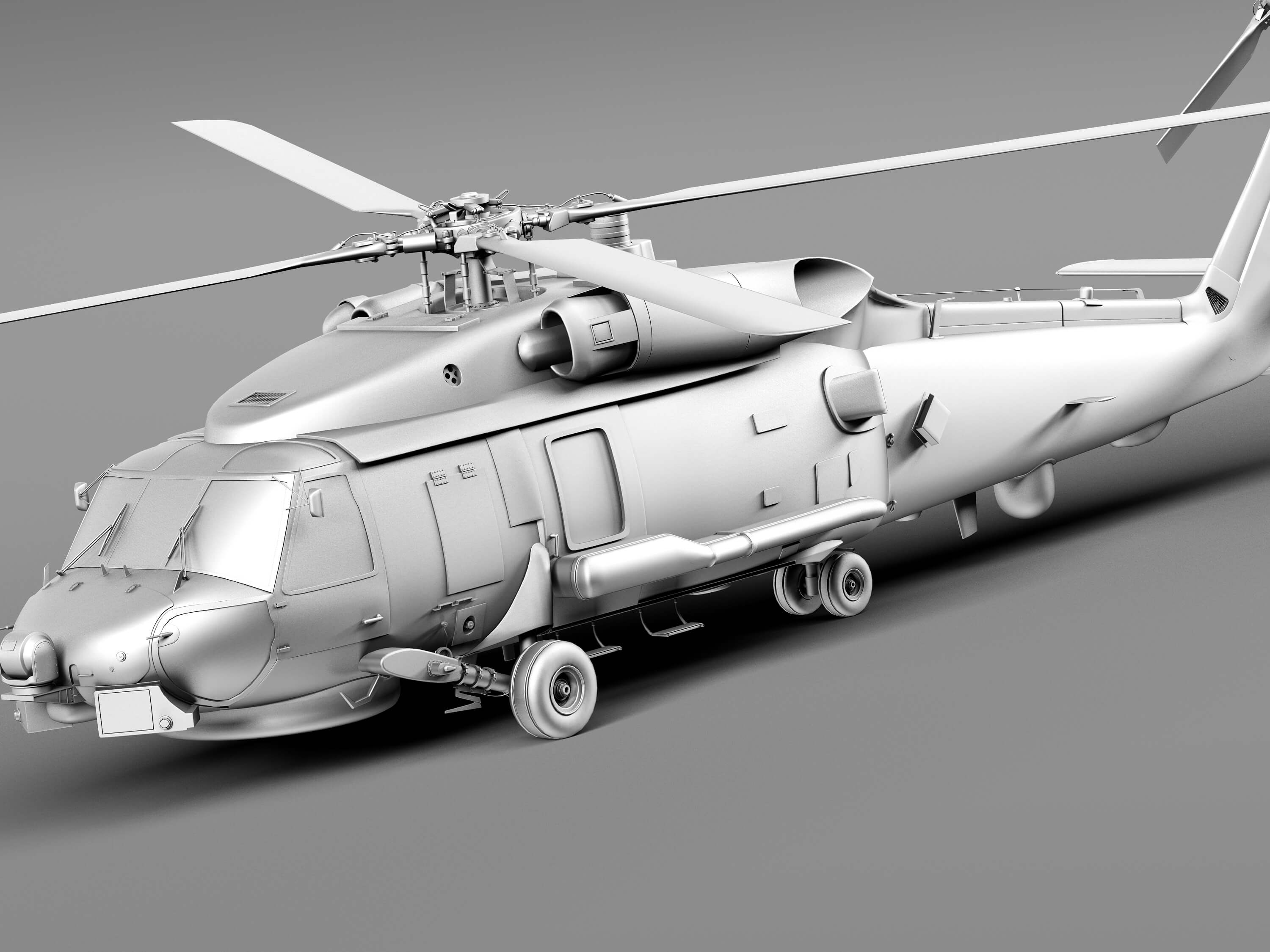 Sikorsky SH 60 Seahawk 3D Model