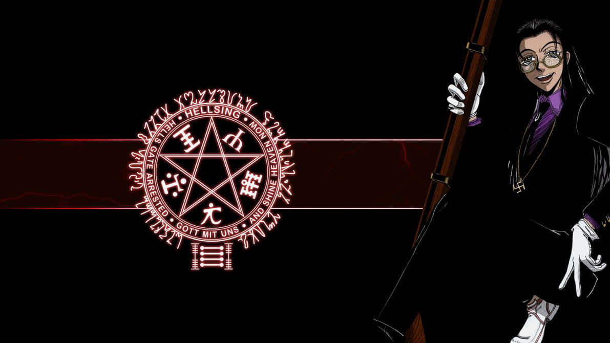Download Hellsing Anime Character Van Winkle Wallpaper