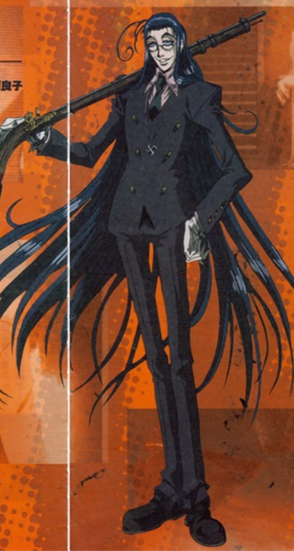 Download Hellsing Rip Van Winkle Magnificent Portrait Wallpaper
