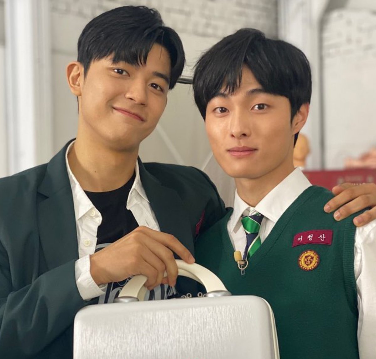 AOUAD Cast, Park Solomon and Yoon Chan Young