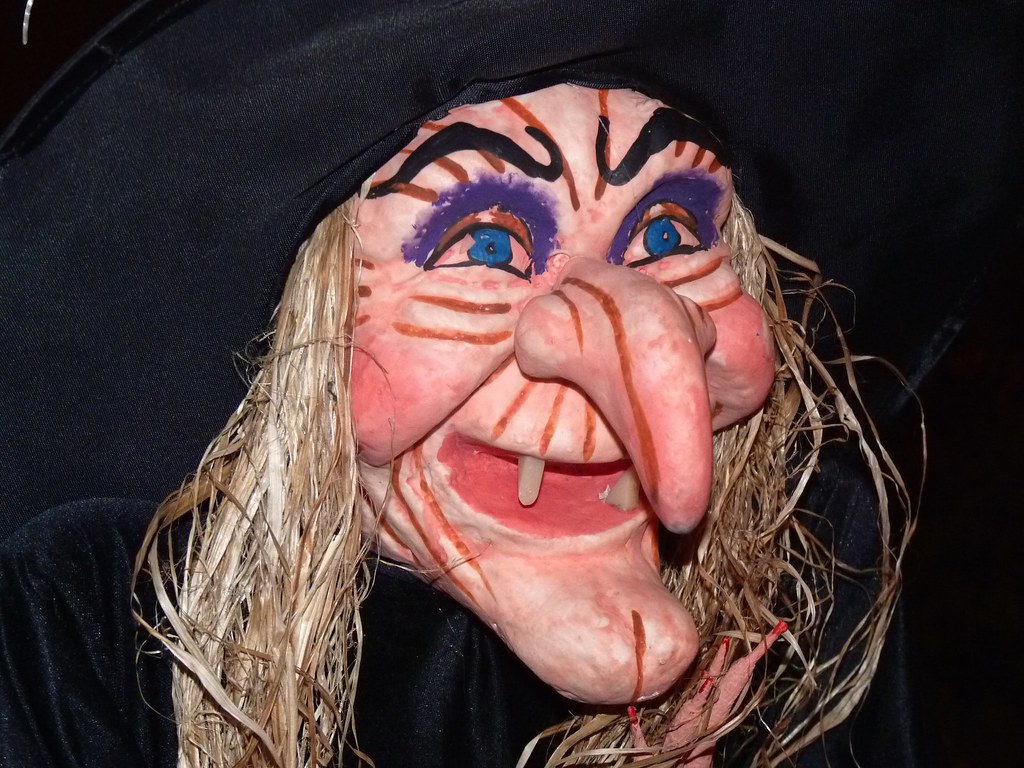 La befana. In Italian folklore, Befana is an old woman who