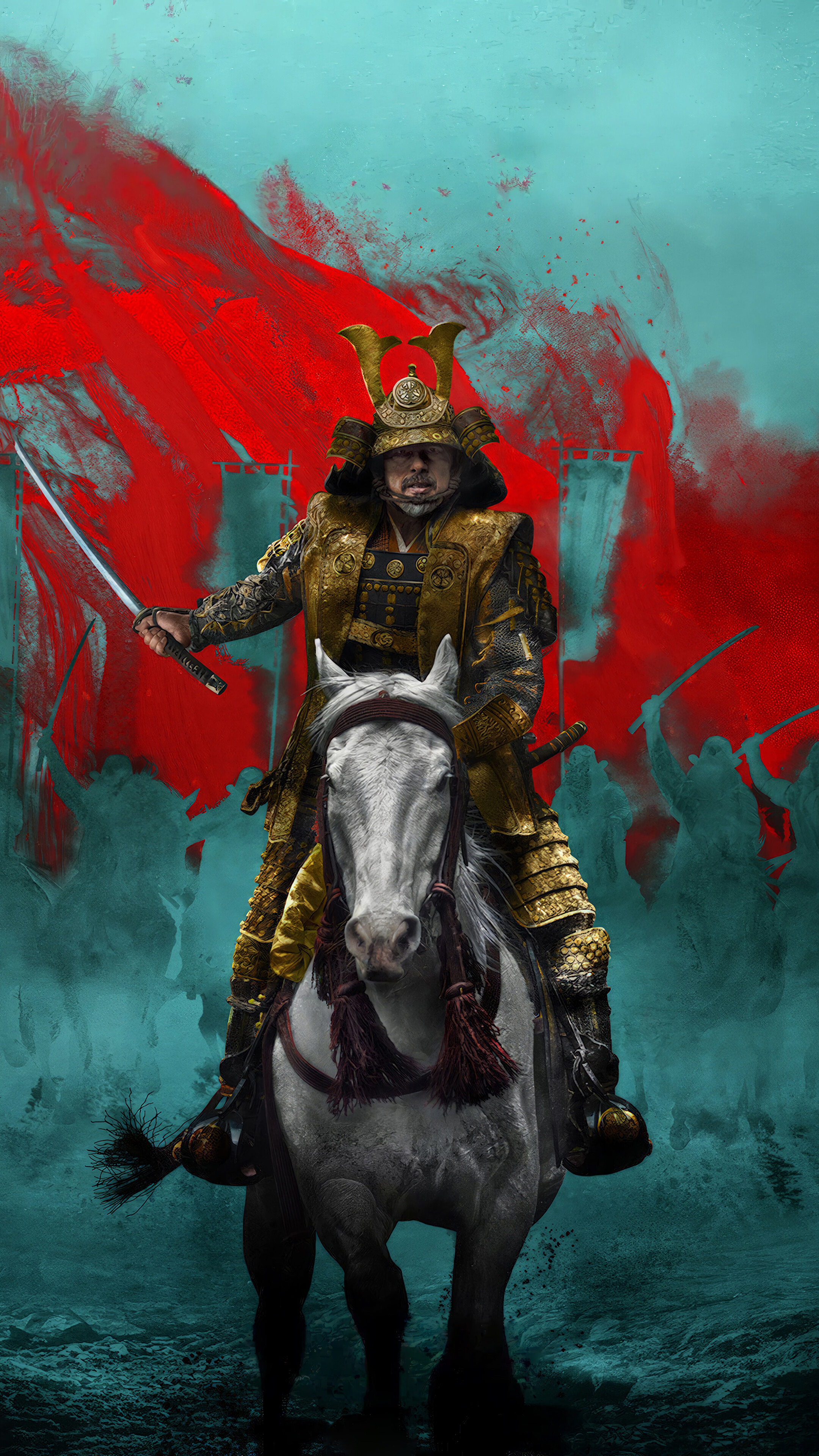 Shogun TV Series Poster 4K Wallpaper iPhone HD Phone j