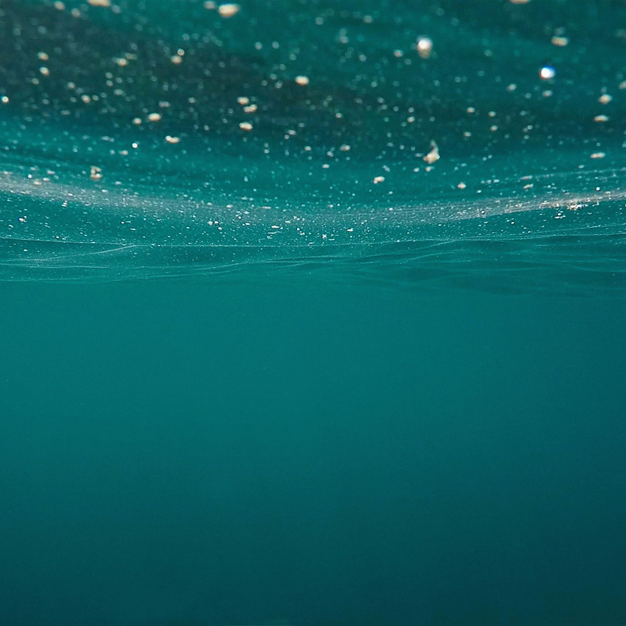 Sea Water Green Under Pattern iPad Air Wallpaper Free Download