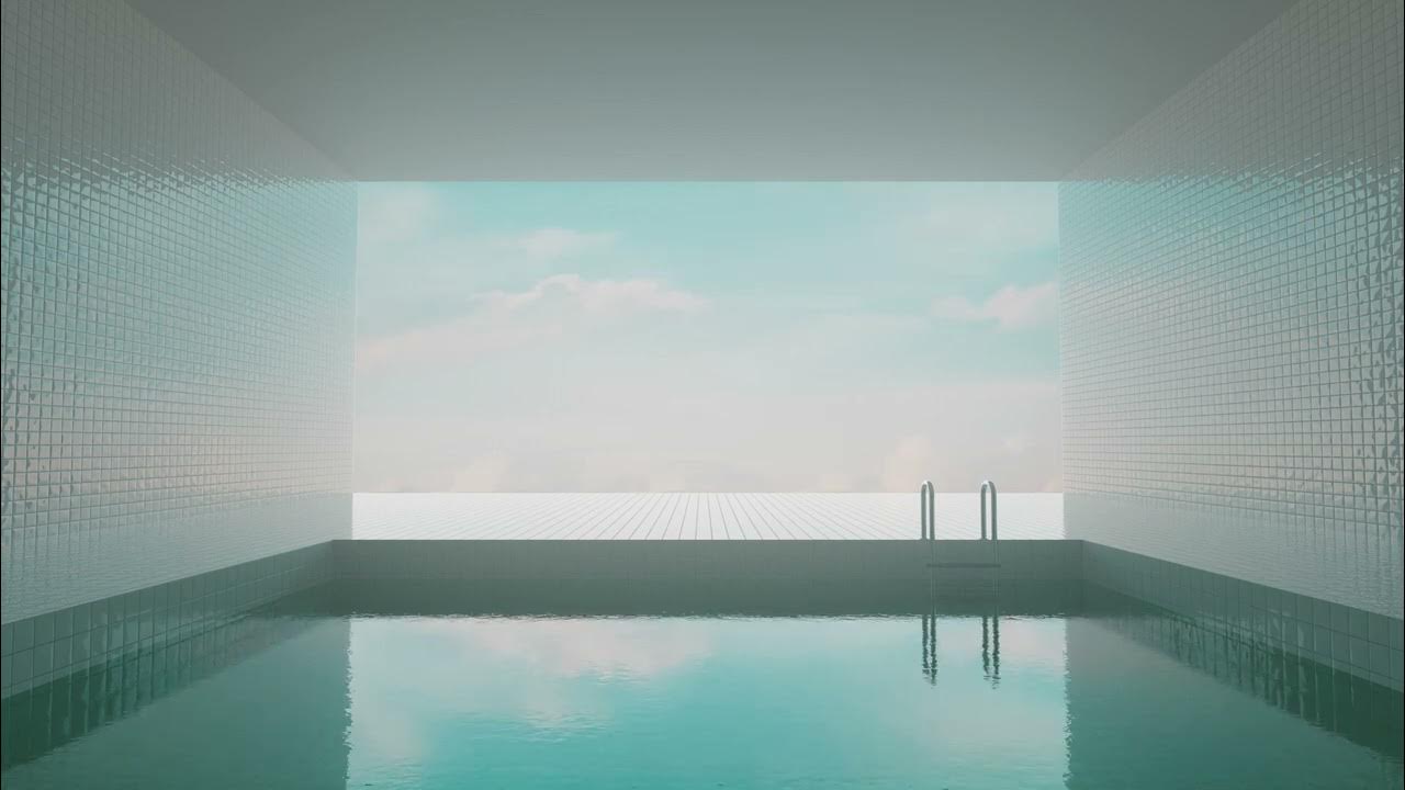 ｐｏｏｌｒｏｏｍｓ ａｍｂｉｅｎｃｅ. Liminal Live Wallpaper [4K, 1 Hour]