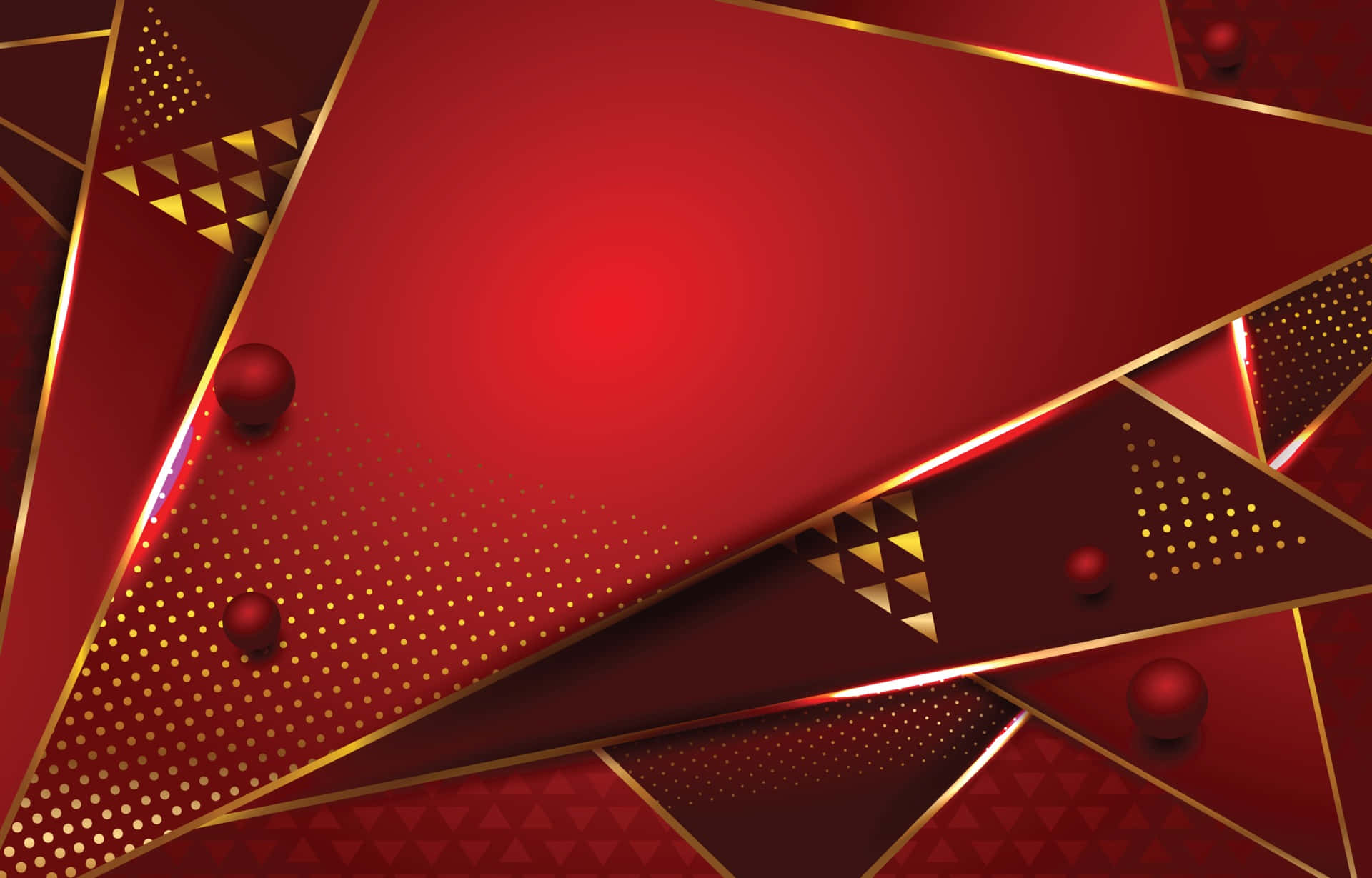 Download Cool Geometric Shapes In Maroon Wallpaper