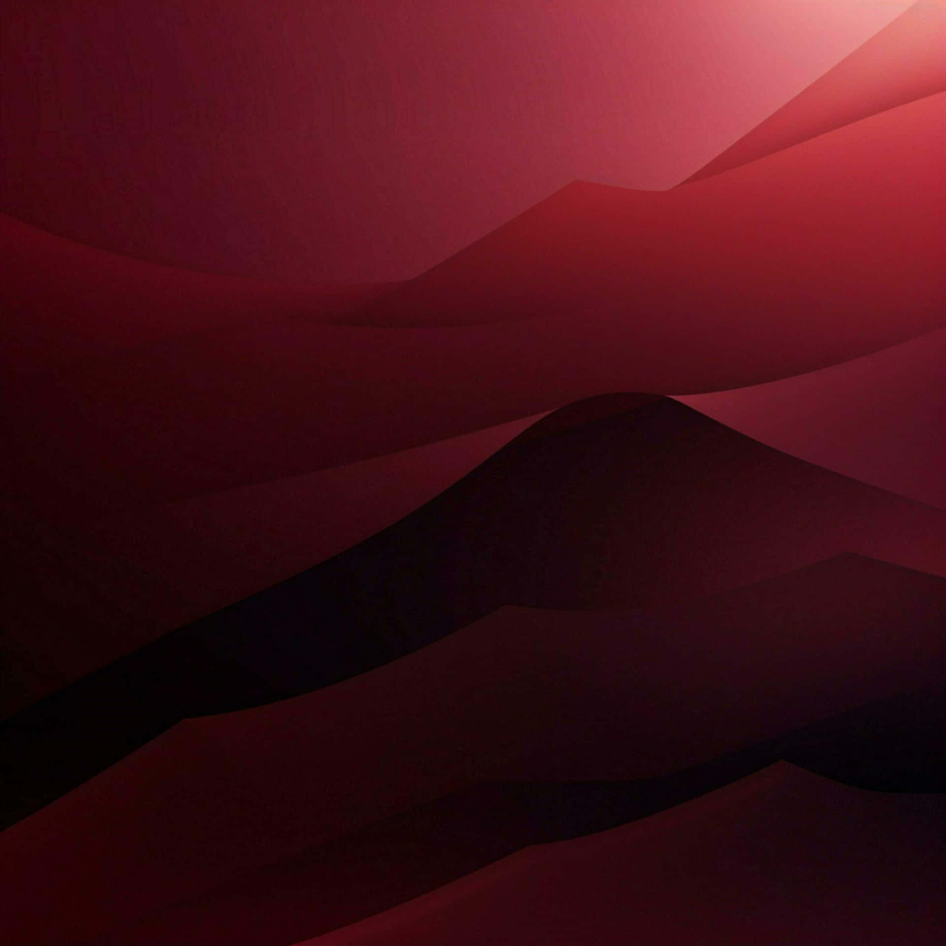Download Burgundy Waves Abstract Art Wallpaper