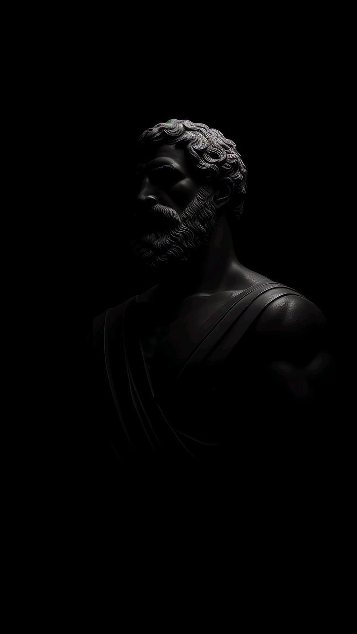 Ian phone wallpaper. Greek god wallpaper aesthetic, Dark wallpaper, Greek statues