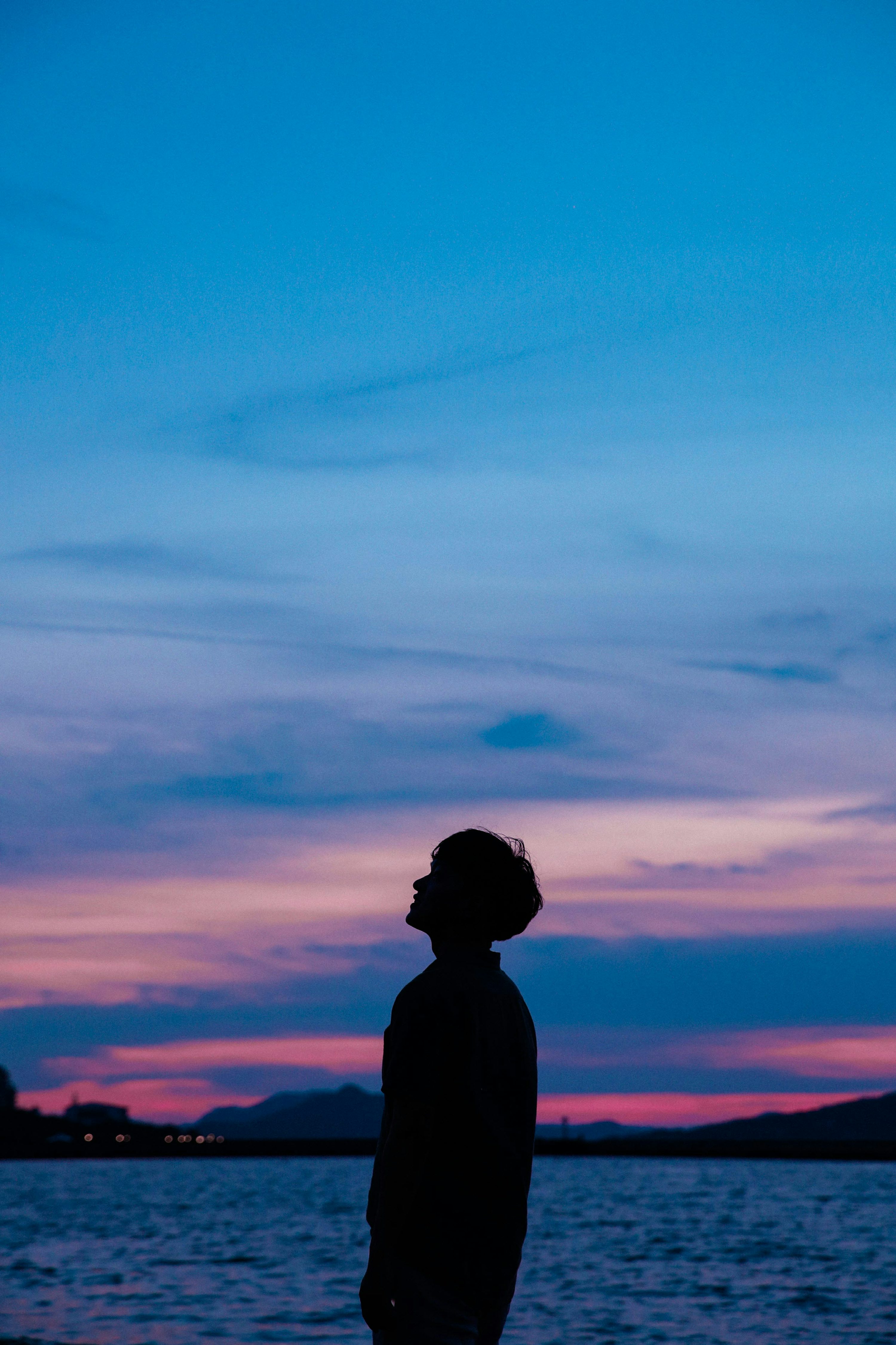 Boy Sunset Picture. Download Free Image